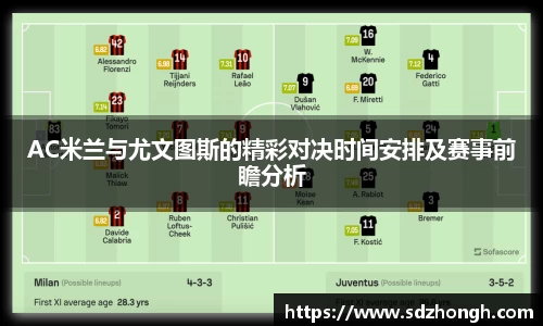 AC米兰与尤文图斯的精彩对决时间安排及赛事前瞻分析